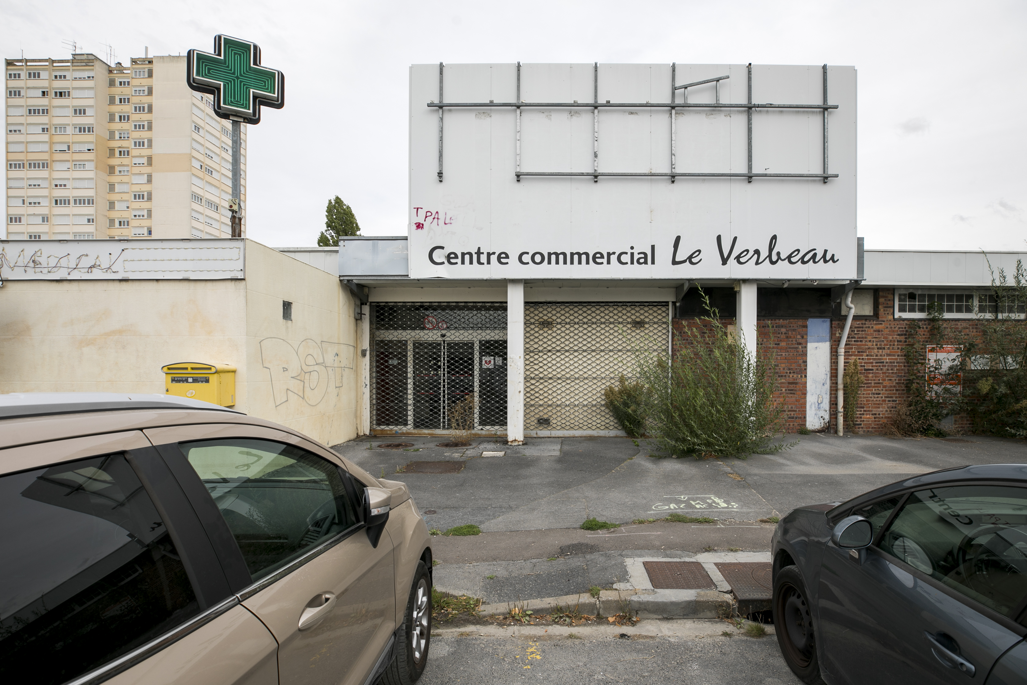 Ancien cente commercial du Verbeau, &agrave; Chalons en Champagne