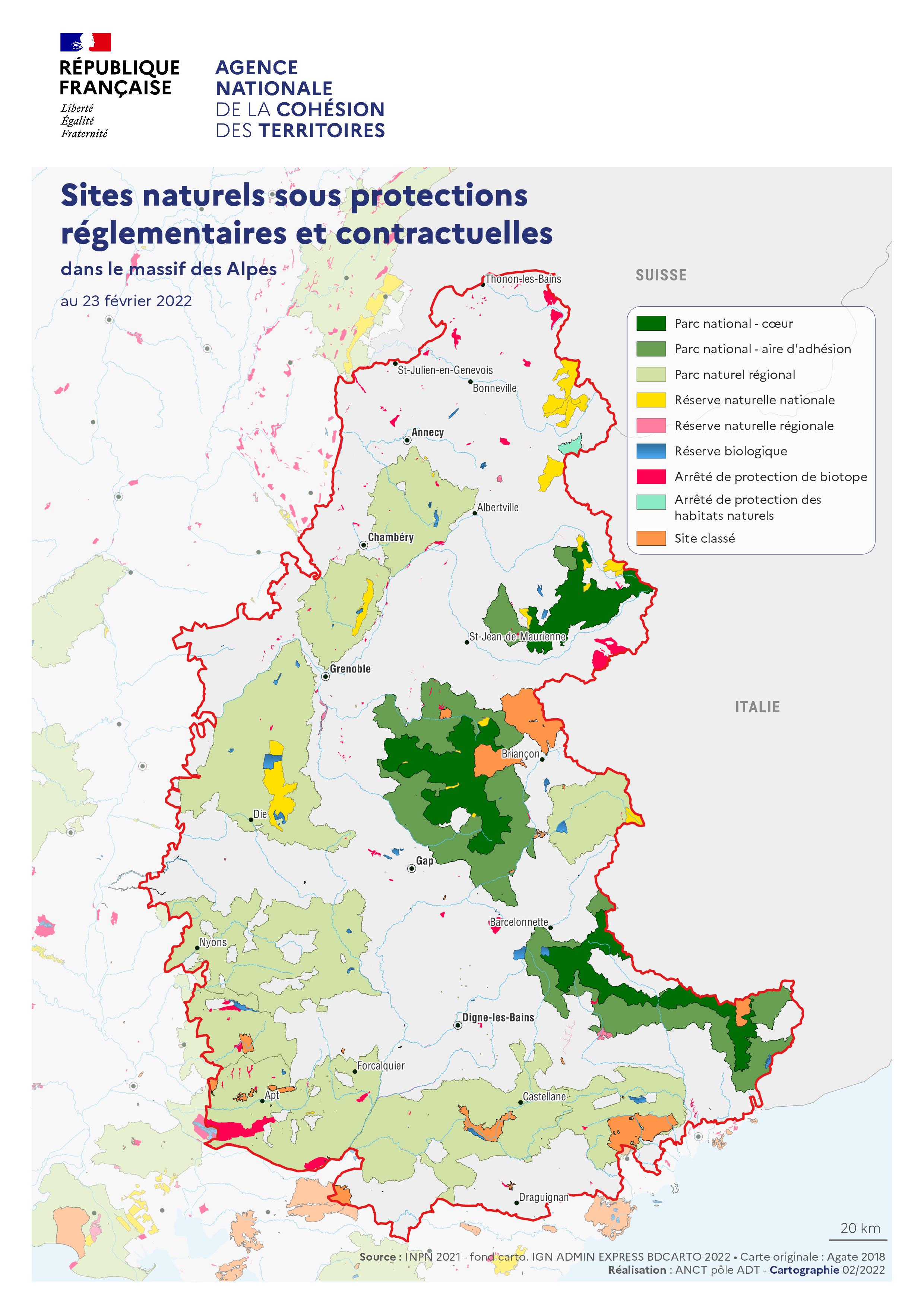 Sites naturels du massif des Alpes_2022