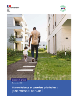 France Relance et quartiers prioritaires : promesse tenue !