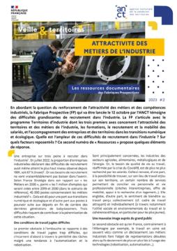 Les ressources documentaires des Fabriques Prospectives - #2 - Attractivit&eacute; des m&eacute;tiers de l'industrie
