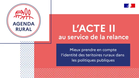 Vignette annon&ccedil;ant l'acte II du comit&eacute; interminist&eacute;iel aux ruralit&eacute;s