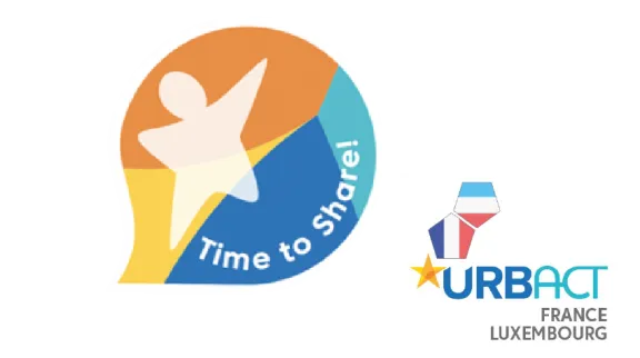 Visuel de l'&eacute;v&eacute;nement time to share Urbact France Luxembourg