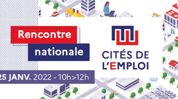 visuel Rencontre Nationale des Cit&eacute;s de l'emploi