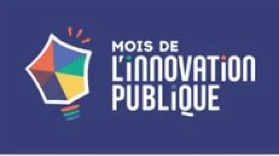 Visuel de l'op&eacute;ration, avec une carte de France stylis&eacute;e d&eacute;coup&eacute;e en 4 grandes zones e couleurs et sur fond bleu, avec de la type blanche pour annoncer l'&eacute;v&eacute;nement