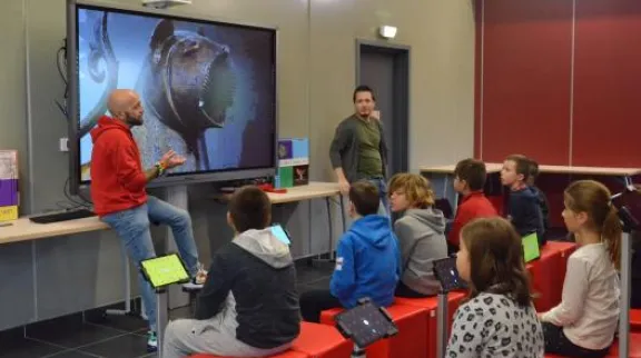 &Agrave; M&eacute;ry-sur-Oise, la Micro-Folie s&rsquo;invite &agrave; la Luciole