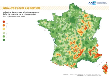 In&eacute;galit&eacute; d'acc&egrave;s aux services