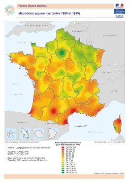 Migrations apparentes