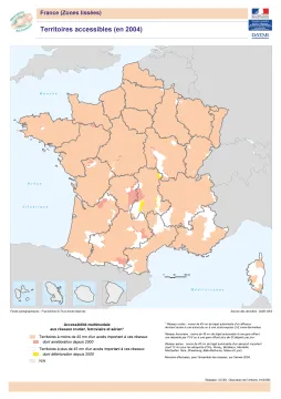 Territoires accessibles