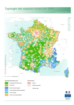 Typologie des espaces ruraux en 1999