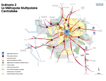 La M&eacute;tropole Multipolaire Centralis&eacute;e (Sc&eacute;nario 2)