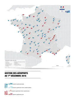 Gestion des a&eacute;roports au 1er d&eacute;cembre 2016