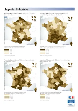 Proportion d'allocataires