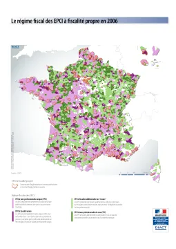 Le r&eacute;gime fiscal des EPCI &agrave; fiscalit&eacute; propre en 2006