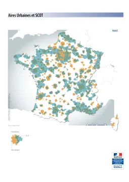 Aires urbaines et SCOT
