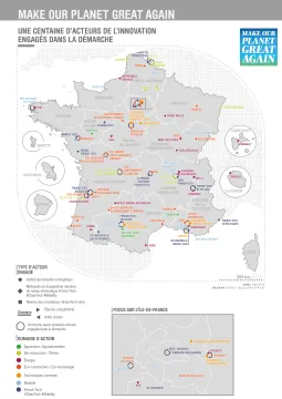 Une centaine d'acteurs de l'innovation engag&eacute;s dans la d&eacute;marche "Make our Planet Great Again"