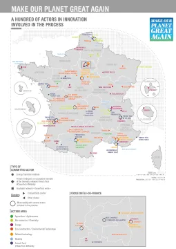 A hundred of actors in innovation involved in the process "Make our Planet Great Again"