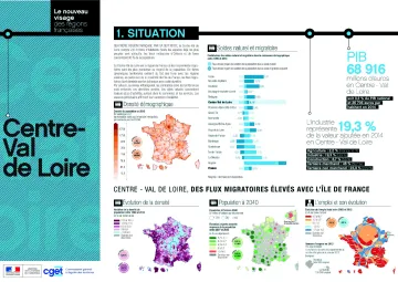 Centre-Val de Loire : portrait r&eacute;gional