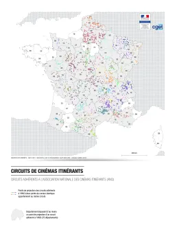 Circuits adh&eacute;rents &agrave; l'Association Nationale des Cin&eacute;mas Itin&eacute;rants (ANCI)