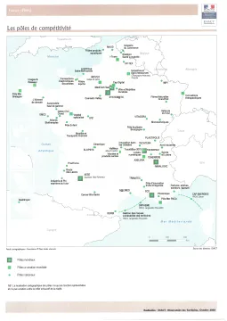 Les p&ocirc;les de comp&eacute;titivit&eacute;
