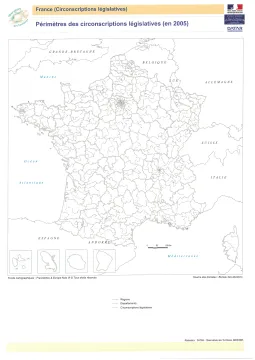 P&eacute;rim&egrave;tres des circonscriptions l&eacute;gislatives