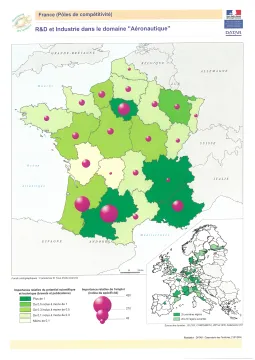 R&D et Industrie dans le domaine "A&eacute;ronautique"