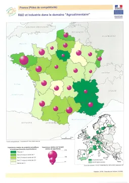 R&D et Industrie dans le domaine "Agroalimentaire"
