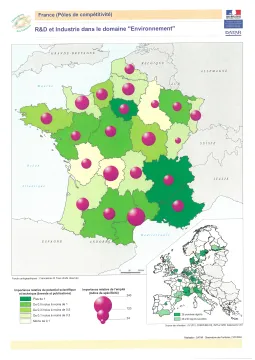 R&D et Industrie dans le domaine "Environnement"