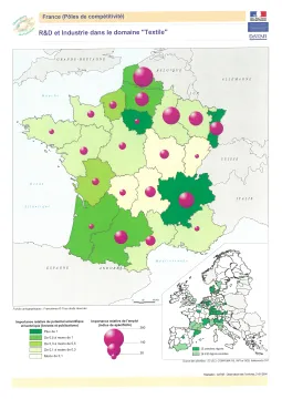 R&D et Industrie dans le domaine "Textile"