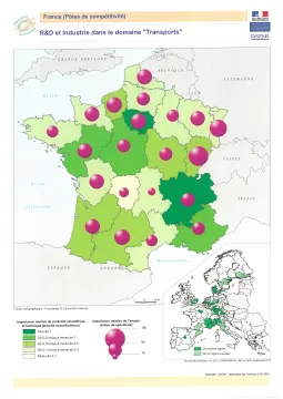 R&D et Industrie dans le domaine "Transports"