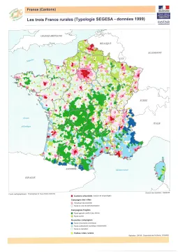 Les trois France rurales
