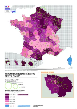 Revenu de Solidarit&eacute; Active (RSA) : Reste &agrave; charge (apr&egrave;s PCR)