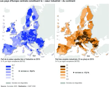 Les pays d'Europe centrale constituent le " coeur industriel " du continent