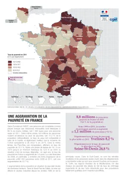 Une aggravation de la pauvret&eacute; en France