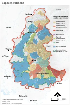 Espaces vall&eacute;ens