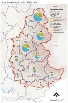 Les entreprises de la fili&egrave;re bois
