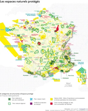 Inventaire des espaces naturels prot&eacute;g&eacute;s