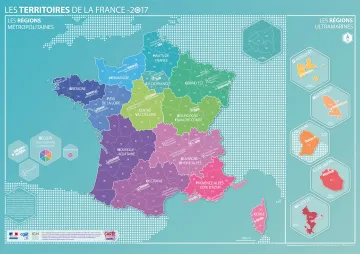 Les territoires de la France en 2017