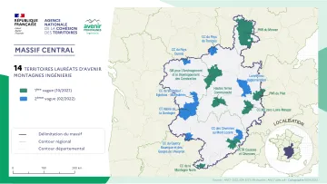 Laur&eacute;ats d'Avenir montagnes ing&eacute;nierie : Massif Central
