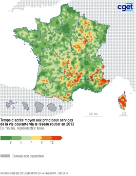 Accessibilit&eacute; aux &eacute;quipements