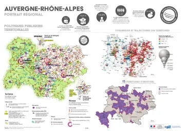 Auvergne-Rh&ocirc;ne-Alpes : portrait r&eacute;gional