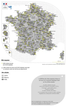 Pr&eacute;sentation des villes moyennes