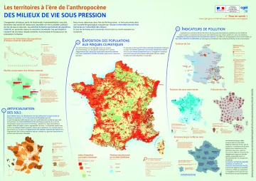 Les territoires &agrave; l'&egrave;re de l'anthropoc&egrave;ne : des milieux sous pression