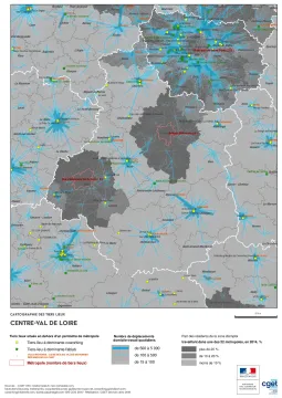 Cartographie des Tiers lieux en Centre-Val de Loire