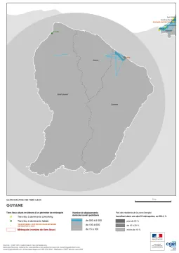Cartographie des Tiers lieux en Guyane
