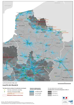 Cartographie des Tiers lieux dans les Hauts-de-France