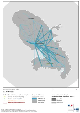 Cartographie des Tiers lieux en Martinique
