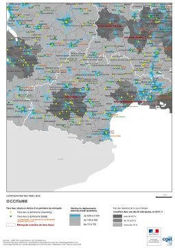 Cartographie des Tiers lieux en Occitanie
