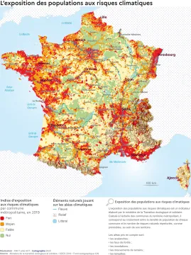L'exposition des populations aux risques climatiques