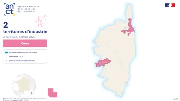 Territoires d'industrie 2023-2027 : Corse