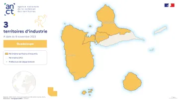 Territoires d'industrie 2023-2027 : Guadeloupe